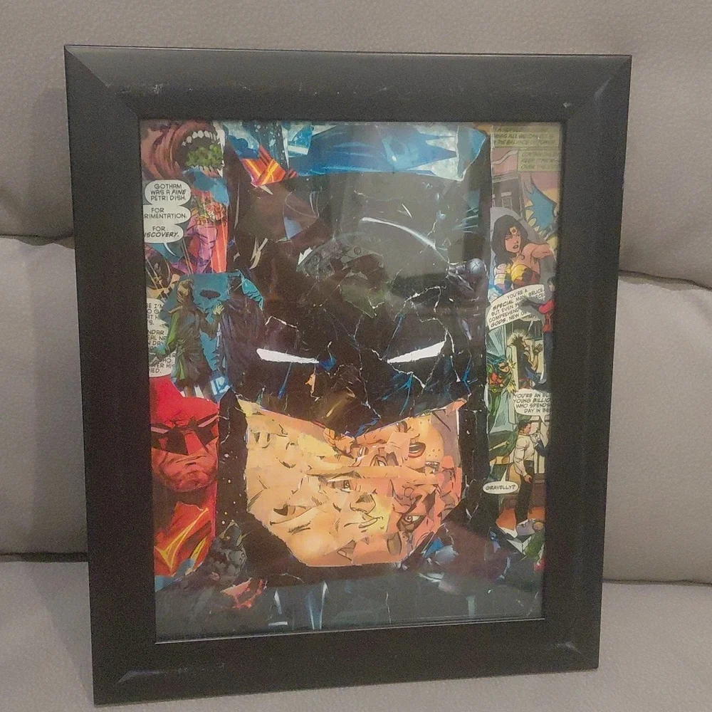 BATMAN COMIC WALL ART